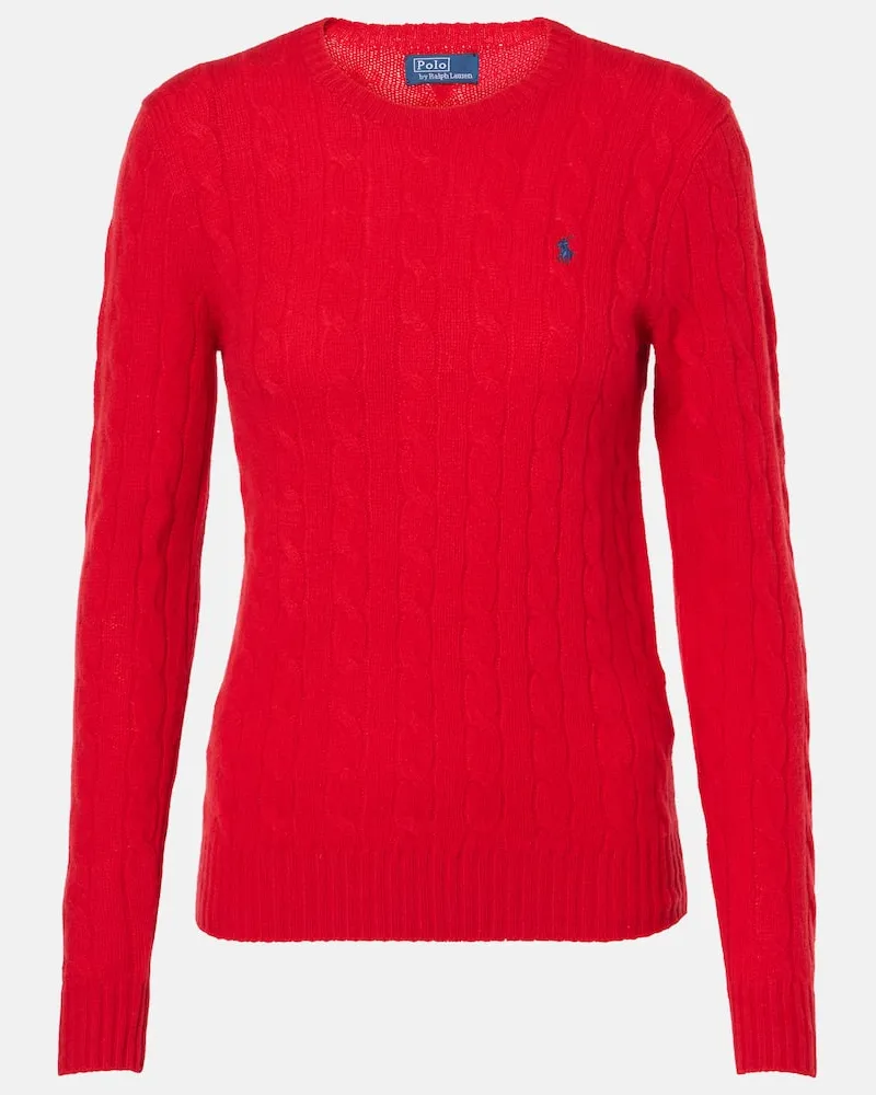 Ralph Lauren Pullover in lana e cashmere Rosso