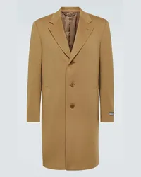 Canali Soprabito in lana e cashmere Marrone