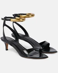 Isabel Marant Sandali Alziry 50 in pelle Nero