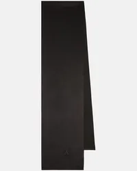 Alaïa Alaïa Sciarpa con ricamo Nero