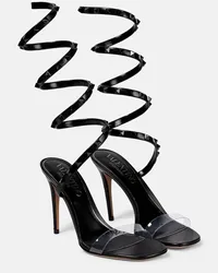 Valentino Garavani Sandali Rockstud in pelle Nero