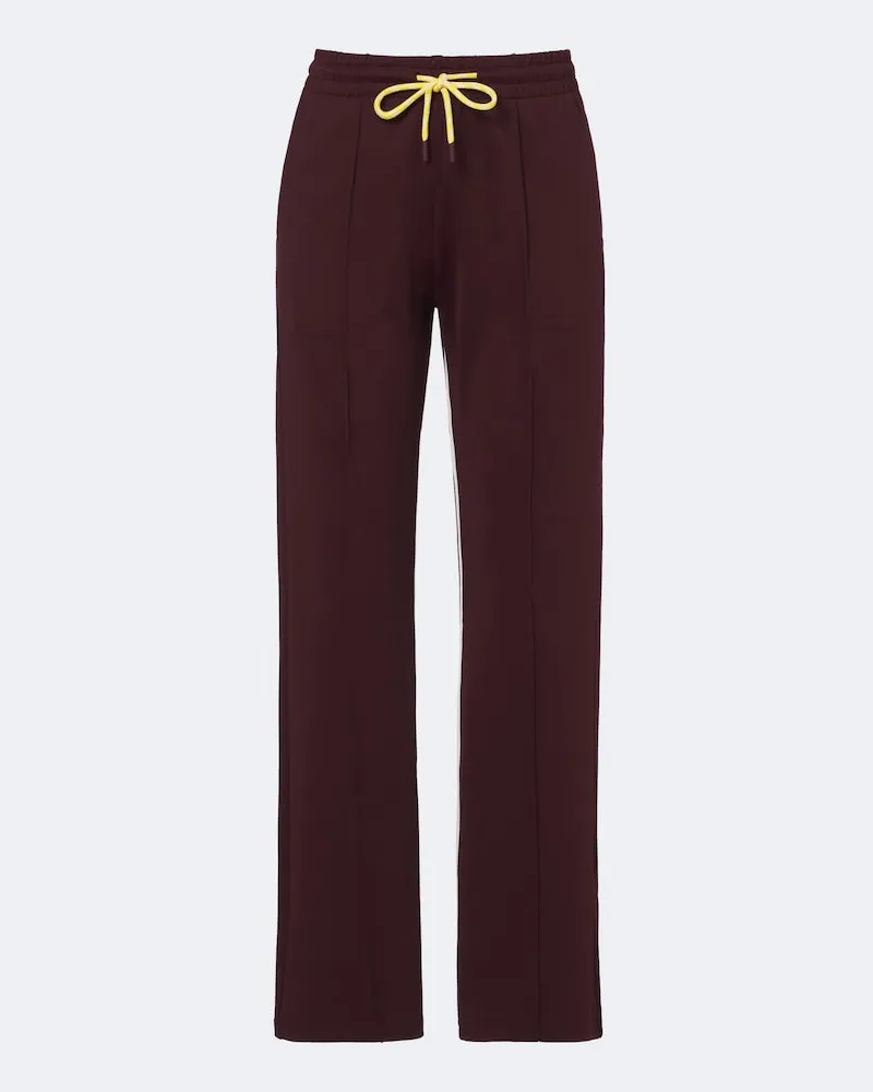 The Upside Pantaloni sportivi Marnie Borgogna