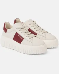 Hogan Sneakers H-Stripes in pelle Bianco