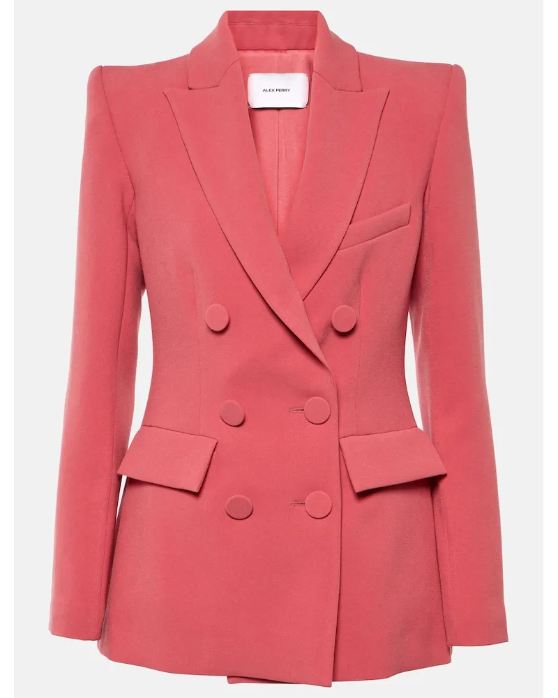 Alex Perry Blazer in crÃªpe Rosa