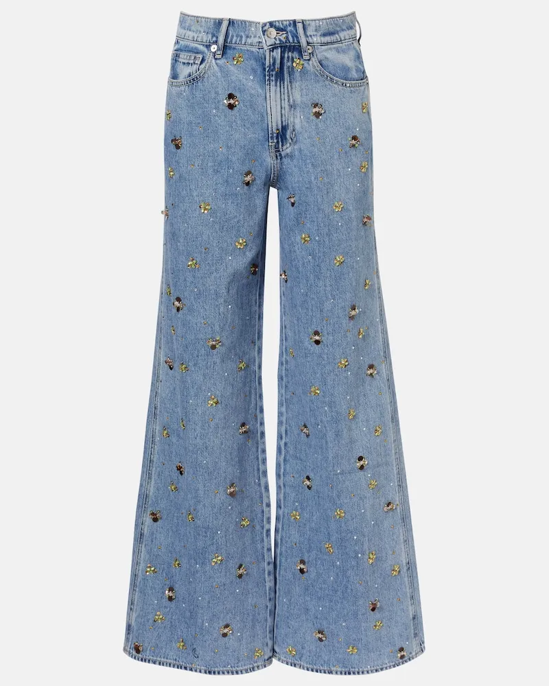 Veronica Beard Jeans flared Kasey Blu