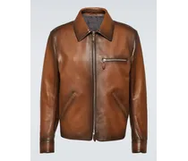 Giacca blouson Patina 1 Jour in pelle