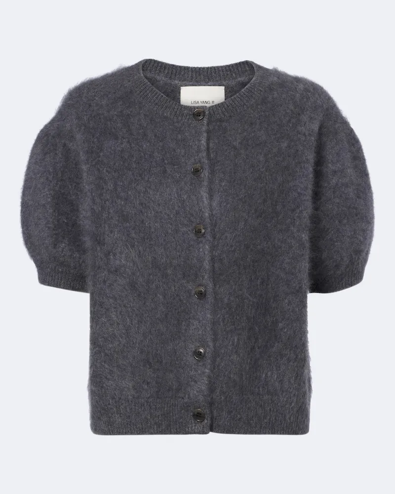 Lisa Yang Cardigan Lucianne in cashmere Grigio