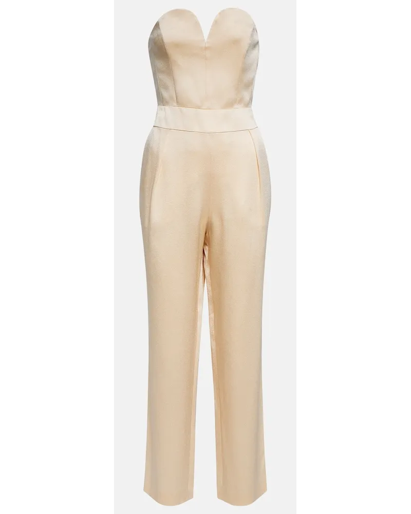 Blazé Milano BlazÃ© Milano Jumpsuit da sposa Clyde in raso Bianco