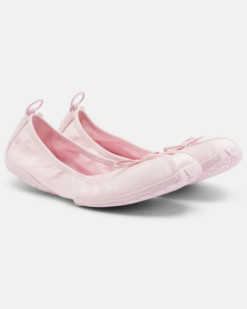 Balenciaga Ballerine Ballet in canvas Rosa