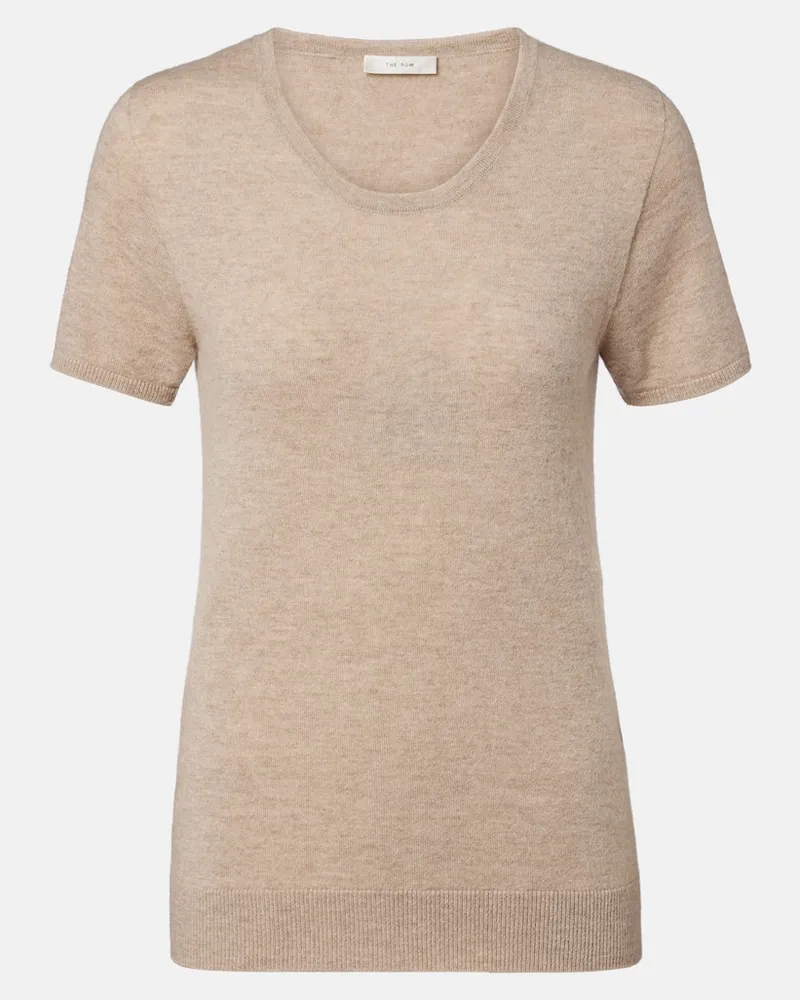 The Row Top Nova in cashmere Beige