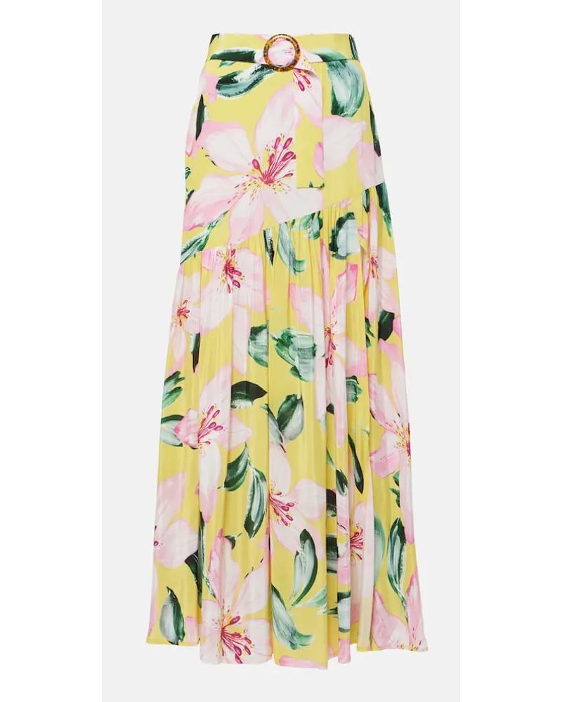 Alexandra Miro Gonna lunga Tina con stampa floreale Multicolore