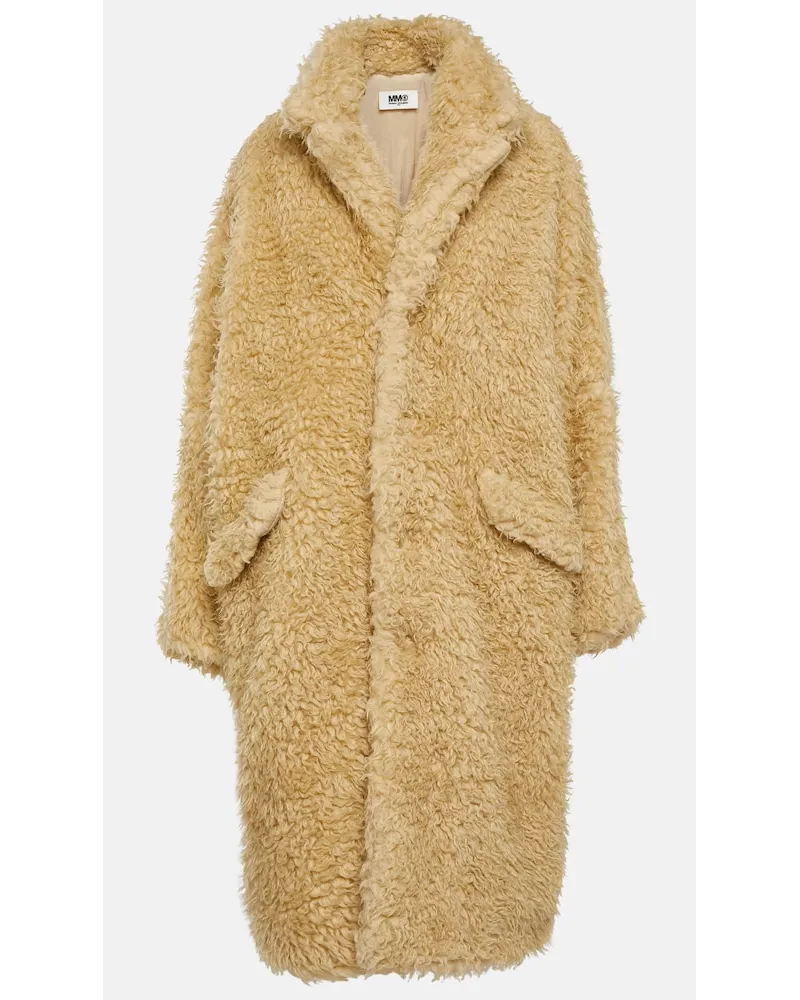 Maison Margiela Pelliccia sintetica oversize Neutro