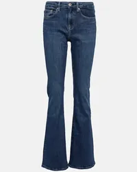 Adriano Goldschmied Jeans bootcut Sophie a vita media Blu