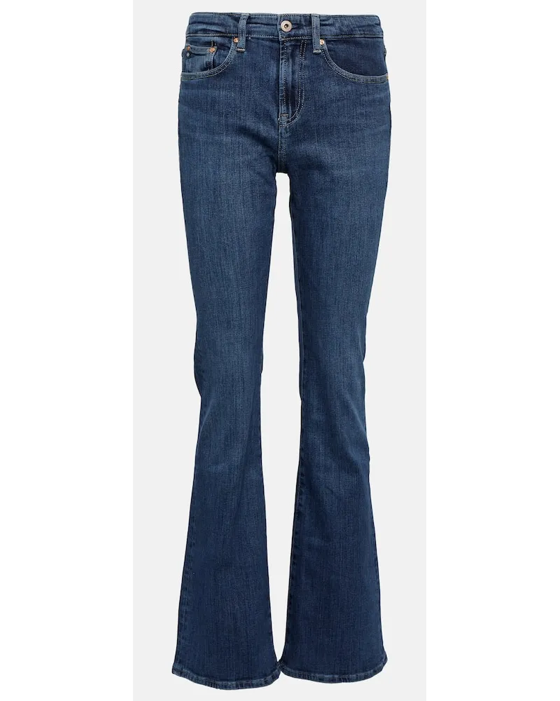 Adriano Goldschmied Jeans bootcut Sophie a vita media Blu