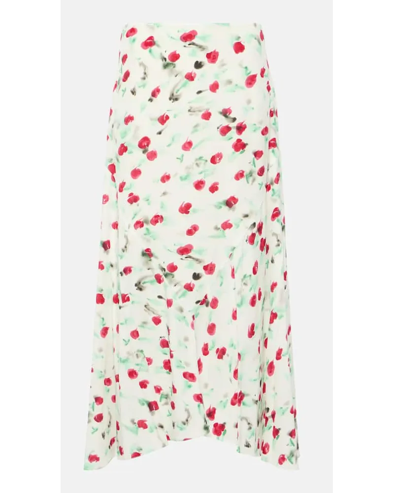 Marni Gonna midi con stampa Multicolore