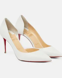 Christian Louboutin Pumps Iriza 85 in pelle Bianco