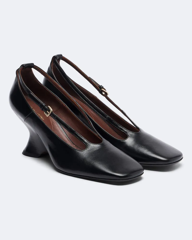 Dries van Noten Pumps in pelle Nero