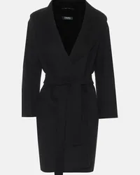 Max Mara Cappotto Messi in lana vergine Nero