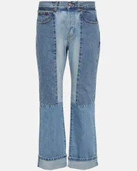 Victoria Beckham Jeans regular a vita alta Blu