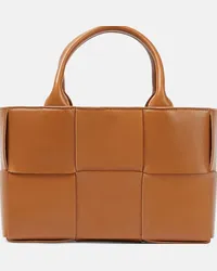 Bottega Veneta Borsa Arco Mini in pelle Marrone