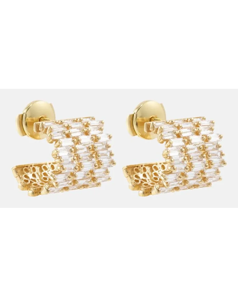 Suzanne Kalan Orecchini in oro 18kt con diamanti Oro