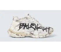 Sneakers distressed Runner Graffiti