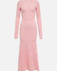 SPORTMAX Abito lungo Rea in misto cotone Rosa