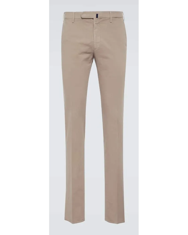 Slowear Pantaloni slim in cotone Beige