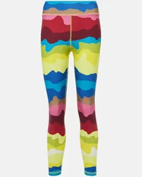 The Upside Leggings Astroa a vita alta con stampa Multicolore