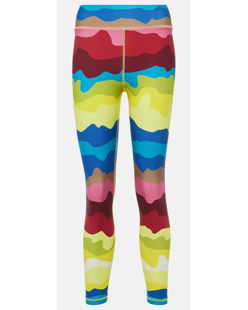 The Upside Leggings Astroa a vita alta con stampa Multicolore