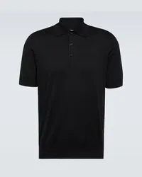 Brunello Cucinelli Polo in cotone Nero