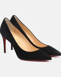 Christian Louboutin Pumps Kate 85 in suede Nero