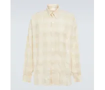 Camicia Borrowed in lino e cotone
