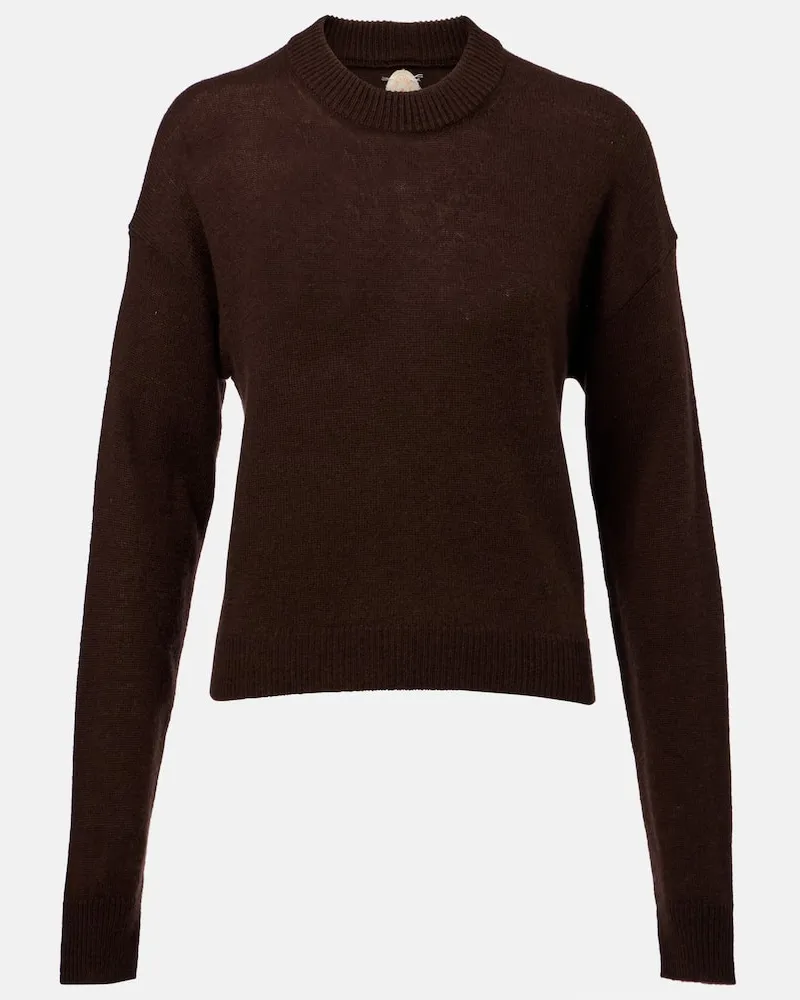 Jardin des Orangers Pullover in lana e cashmere Marrone