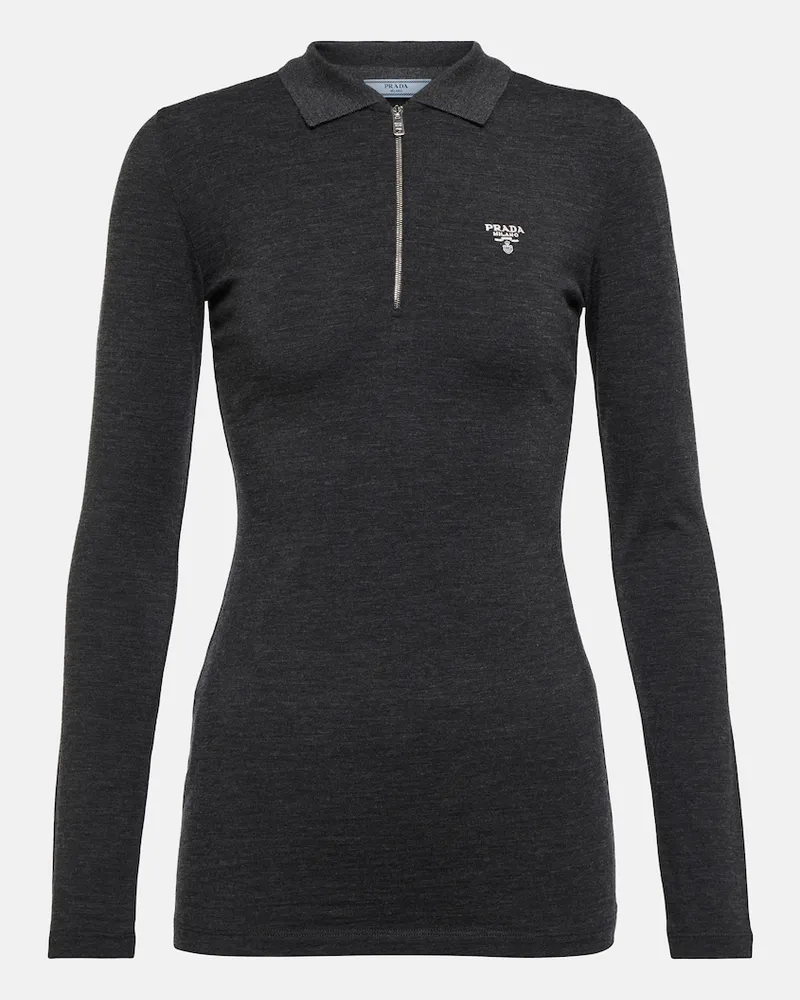 Prada Pullover in misto lana Grigio