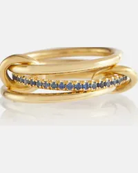 Spinelli Kilcollin Anello Sonny in oro 18kt con zaffiri Blu