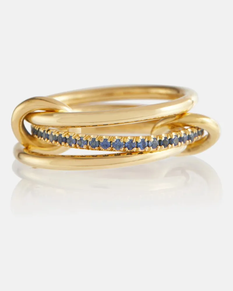 Spinelli Kilcollin Anello Sonny in oro 18kt con zaffiri Blu