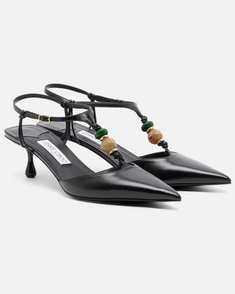 Jimmy Choo Pumps slingback Lauri in pelle Nero