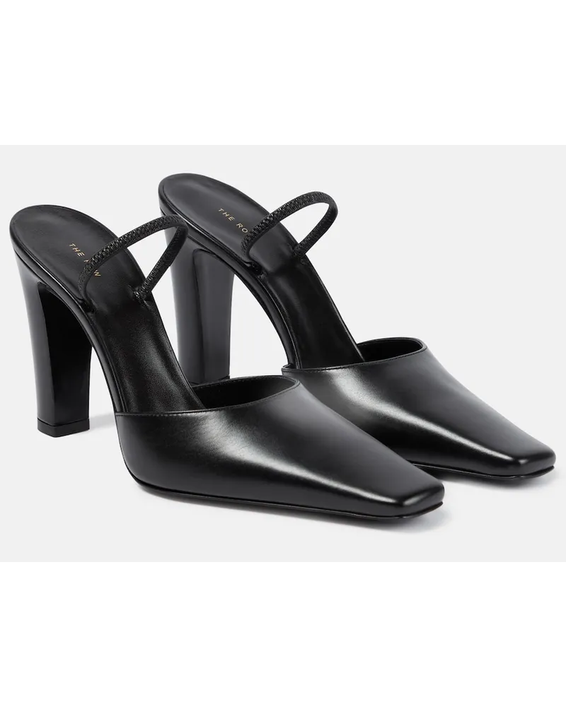 The Row Pumps slingback in pelle Nero
