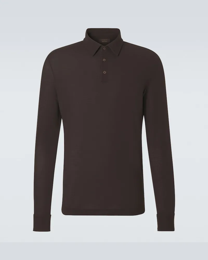 Slowear Polo in cotone Marrone