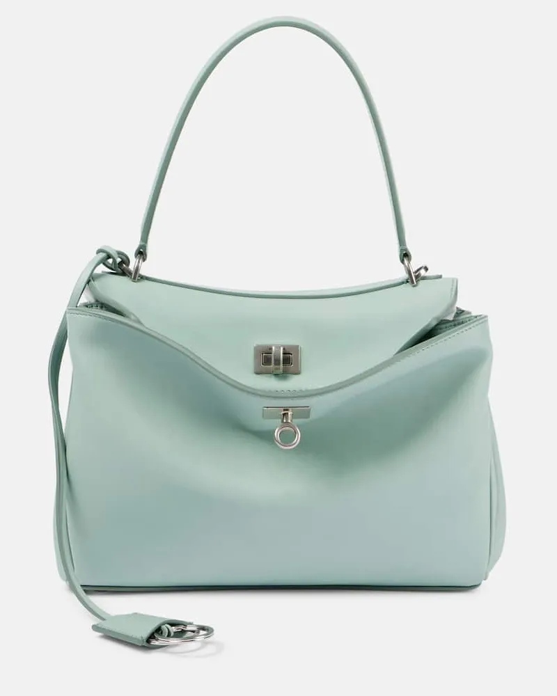 Balenciaga Borsa Rodeo Small in pelle Verde