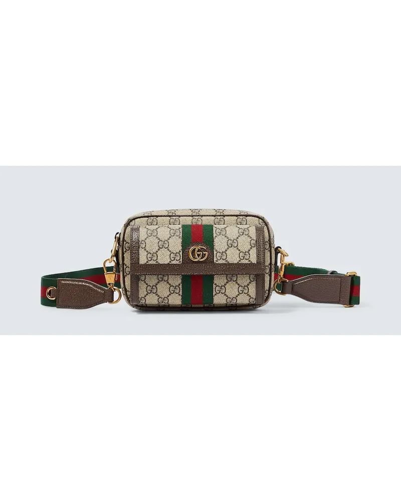 Gucci Borsa a tracolla Ophidia Mini in canvas GG Supreme Multicolore