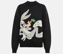 x Looney Tunes Bugs Bunny - Pullover in lana vergine
