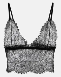 Dolce & Gabbana Top in pizzo Nero