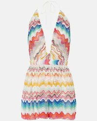 Missoni Jumpsuit corta a zig-zag Multicolore