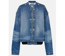Bomber Snap Off di jeans