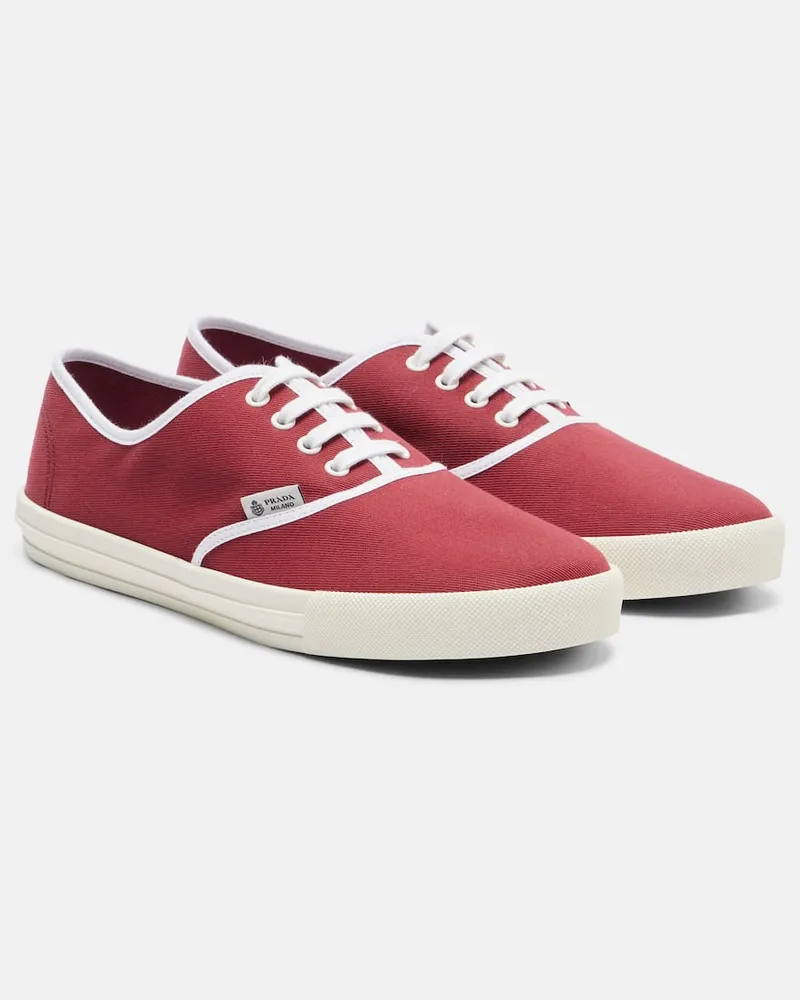 Prada Sneakers Drill basse Rosso