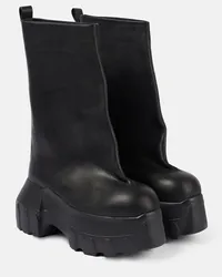 Rick Owens Stivaletti Mega Tractor in pelle Nero