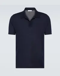 Gabriela Hearst Polo Stendhal in cashmere Blu