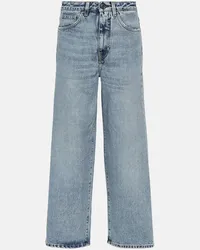 Totême Jeans a gamba larga e vita alta Blu